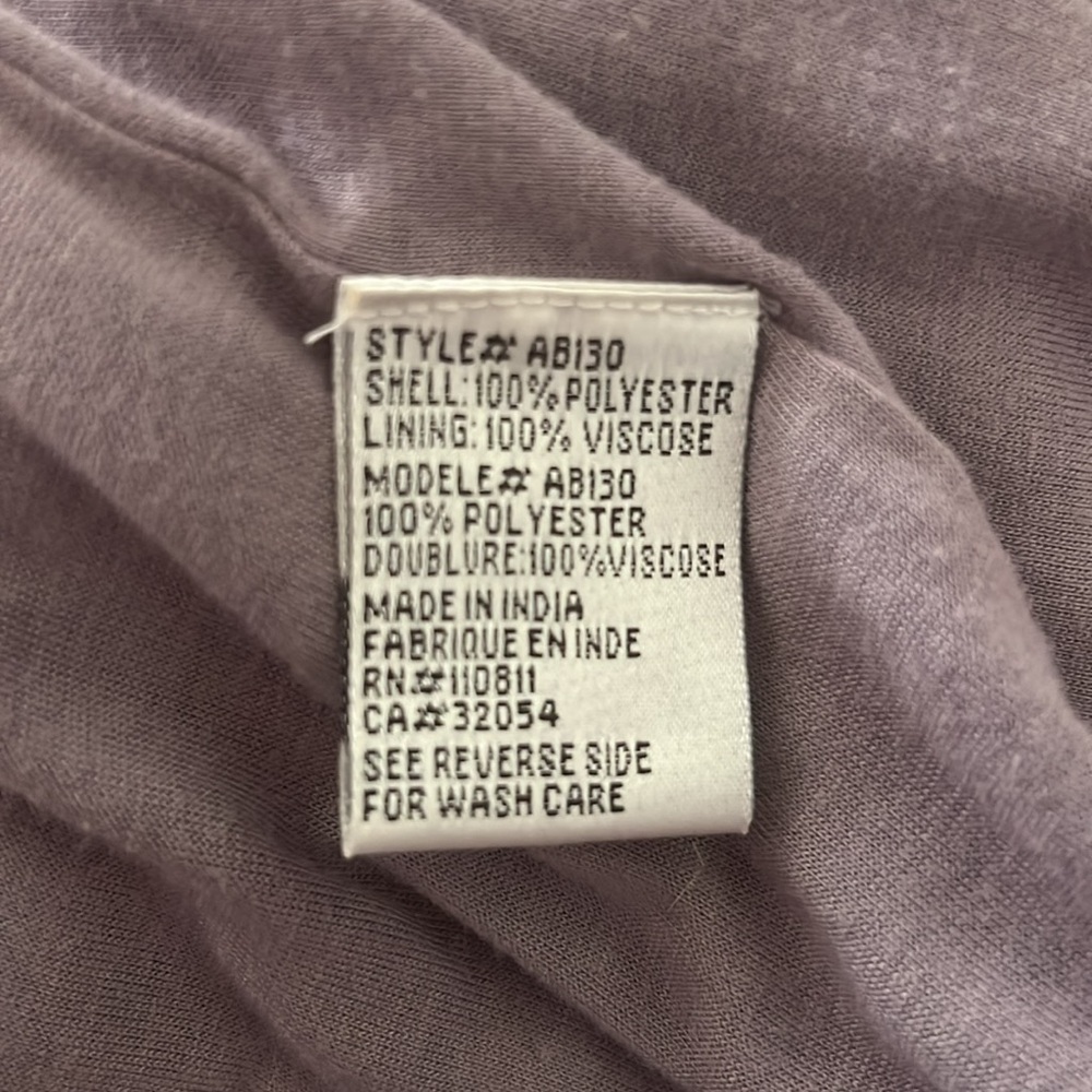 Baraschi size 2, Adorable, purple, elephant gray, ruffled top. - Picture 9 of 10